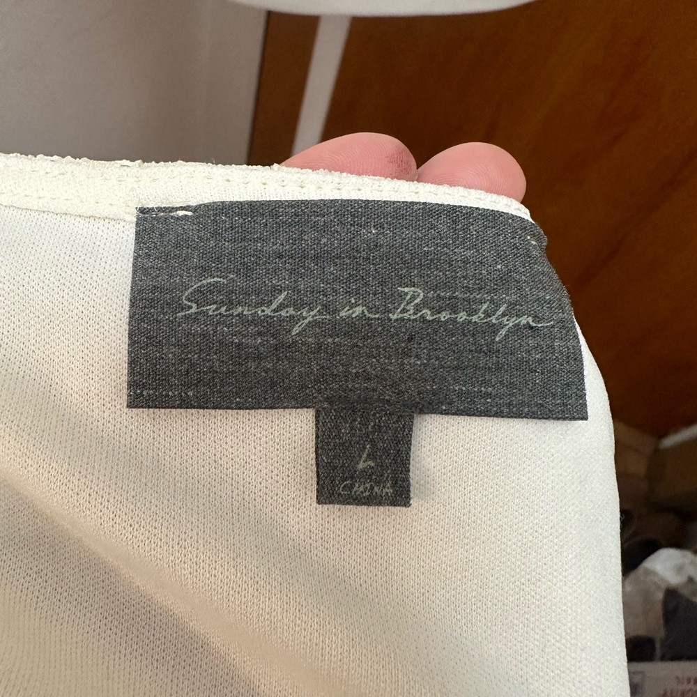 Sunday in Brooklyn Ling sleeves in creamy yellow - Picture 3 of 3